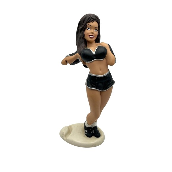 R. Demars Other - Bottoms Up R. Demars Ganz 7 in Brunette Cheerleader Vintage Beer Soda Can Holder